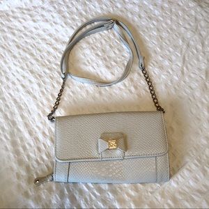 Jessica Simpson Ivory Small Crossbody Purse